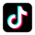 TikTok dark icon